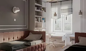 Кровать Мирабелла правая