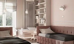 Кровать Мирабелла левая