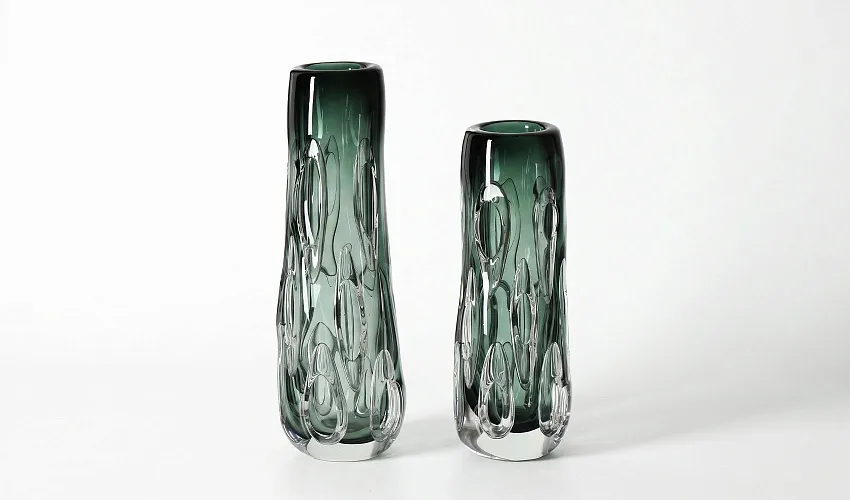 Ваза Cave Shadow Green Vase B