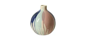 Ваза Splashed Glaze Short Vase C