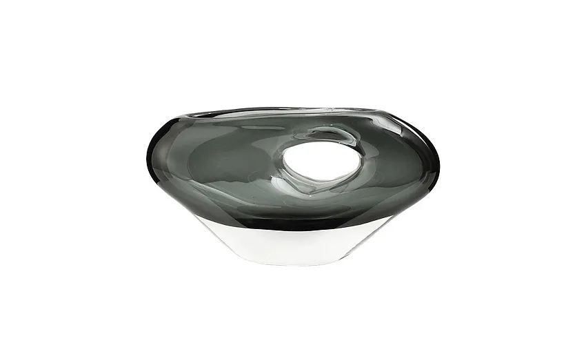 Ваза Medium Hole Vase Gray B