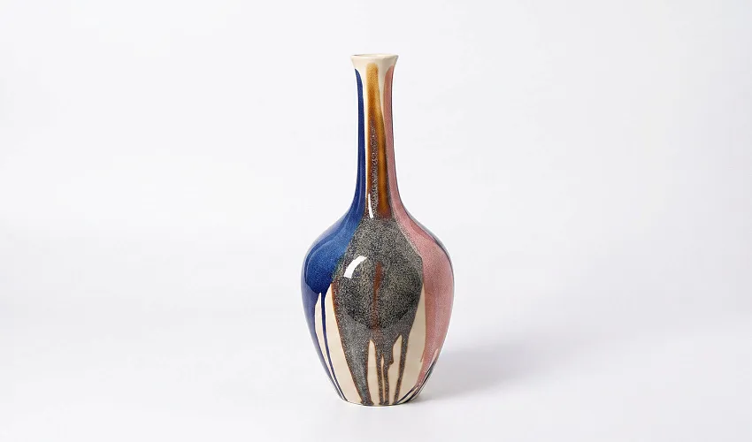 Ваза Splashed Glaze Slender Vase A