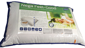 Подушка Nega Feel-Good 34х59х16, в чехле