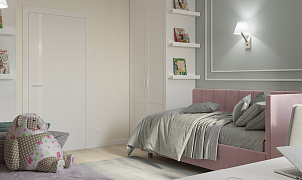 Кровать интерьерная Юнона правая