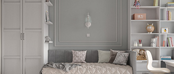 Кровать интерьерная Юнона правая